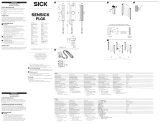 SICK SENSICK PLG6 Instruções de operação