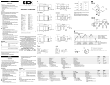 SICK CM18DC/CM30DC Operating Instruction Instruções de operação
