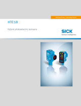 SICK SureSense - HTE18 Hybrid photoelectric sensors Instruções de operação