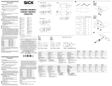SICK CM18 DC/CM30 DC/CQ35 DC/CM30 AC/CM18 PTFE Instruções de operação