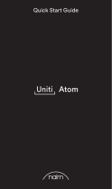 Naim Uniti Atom Manual do proprietário