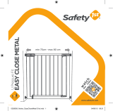 OI1GT Barrière de Sécurité Extensible Safety 1st à Fermeture Facile Manual do usuário