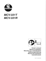 Maruyama MCV331T Manual do proprietário