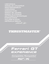 Thrustmaster Ferrari GT Experience PC and PS3 Manual do usuário