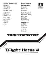 Thrustmaster T.Flight Hotas 4 Ace Combat 7 Skies Unknown Edition (PS4 & PC) Manual do usuário