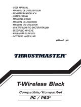 Thrustmaster T-Wireless Black Manual do usuário