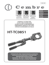 Cembre HT-TC0851 Manual do usuário