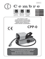 Cembre CPP-0 Manual do usuário