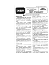 Toro Lawnmower Manual do usuário