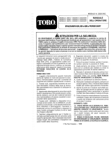 Toro 624 Power Shift Snowthrower Manual do usuário