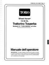Toro 12-32XL Lawn Tractor Manual do usuário