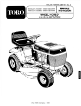 Toro 212-5 Tractor Manual do usuário
