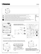 Bticino F40DM63N Instruções de operação