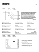 Bticino 352400 Instruções de operação