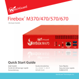 Watchguard Firebox M370 Guia rápido