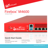 Watchguard Firebox M4600 Guia rápido