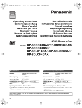 Panasonic RP-SDRC08GSK Manual do usuário