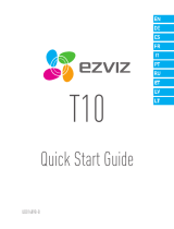 EZVIZ Беспроводной датчик протечки воды T10 (CS-Т10-A) Manual do usuário