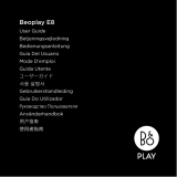Bang & Olufsen BeoPlay E8 Black Manual do usuário