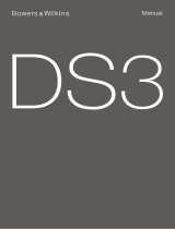 Bowers & Wilkins DS3 Black Ash Manual do usuário