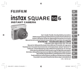 Fujifilm Instax Square SQ6 Ruby Red Manual do usuário
