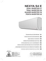 Olimpia Splendid Nexya S4 E Inverter Multi Guia de instalação