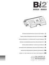 Olimpia Splendid controls - B0828/B0855 Manual do usuário