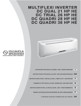 Olimpia Splendid MULTIFLEXI inverter DC Trial 26 HPHE Manual do usuário