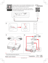 Optoma UHD3000A Manual do proprietário