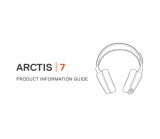 Steelseries Arctis 7 White (61464) Manual do usuário