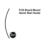 iON FCS Board Mount Guia rápido