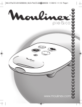 Moulinex SM2205 PIE and CO Manual do proprietário
