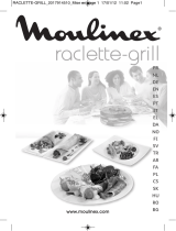 Moulinex RACLETTE CUBE GRIL Manual do proprietário