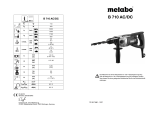 Metabo B 710 AC/DC Instruções de operação