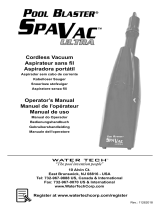 Water Tech SPAVAC127 Manual do usuário