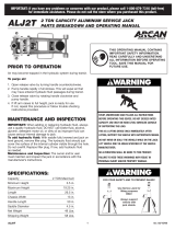 Arcan A20017 Instruções de operação