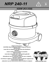 Numatic NRP240 Owner Instructions