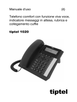 Tiptel 1020 Manual do usuário