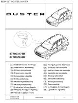 Renault Duster - Armrest Fitting Instruções de operação