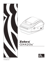 Zebra GX420s Guia rápido