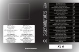 Master XL6 110-230V 50HZ Manual do proprietário