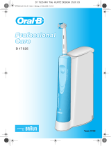 Braun ORALB PROFESSIONALCARE D17.525 Manual do usuário