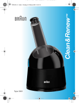 Braun Clean&Renew Manual do usuário