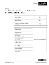 Danfoss MT / MTZ / NTZ / VTZ compressors (Open Market ) Guia de instalação