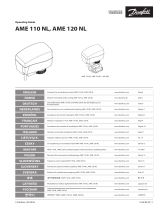 Danfoss AME 110 NL / AME 120 NL Instruções de operação