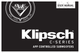 Klipsch C-308ASWi-BL Manual do proprietário