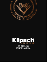 Klipsch R5 Wireless Headphones Certified Factory Refurbished Manual do proprietário