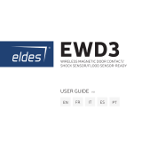 Eldes EWD3 Manual do usuário
