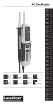 Laserliner AC-tiveMaster Manual do proprietário