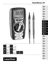 Laserliner MultiMeter XP Manual do proprietário